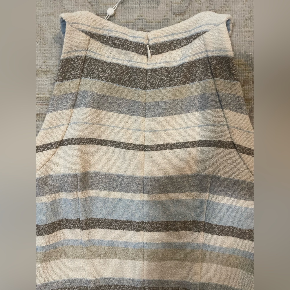 NWT! TORY BURCH STRIPED MINI DRESS- size 6 - Picture 11 of 13